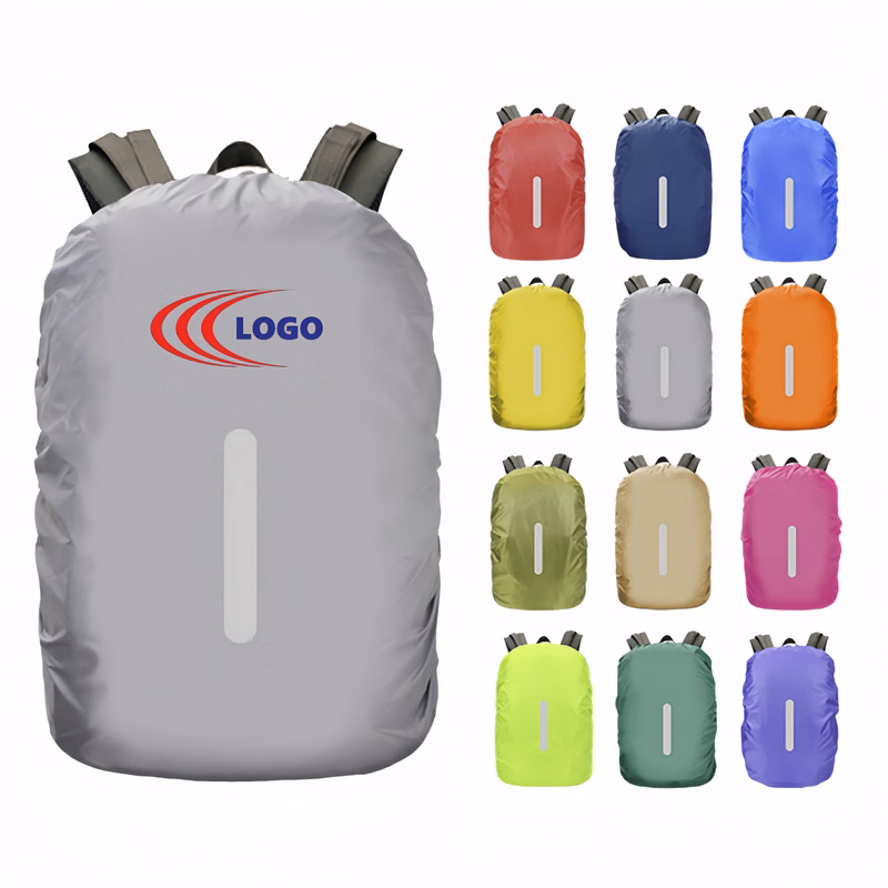 MOQ10 Waterproof Backpack Rain Cover with Reflective Strip