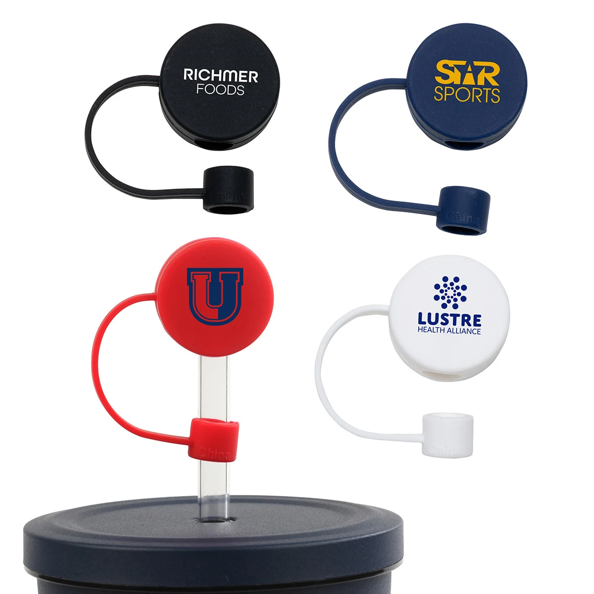 Flip 'N Sip Silicone Straw Cap 1
