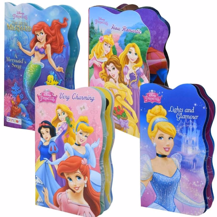 Disney Princess Board Books - 4 Assorted