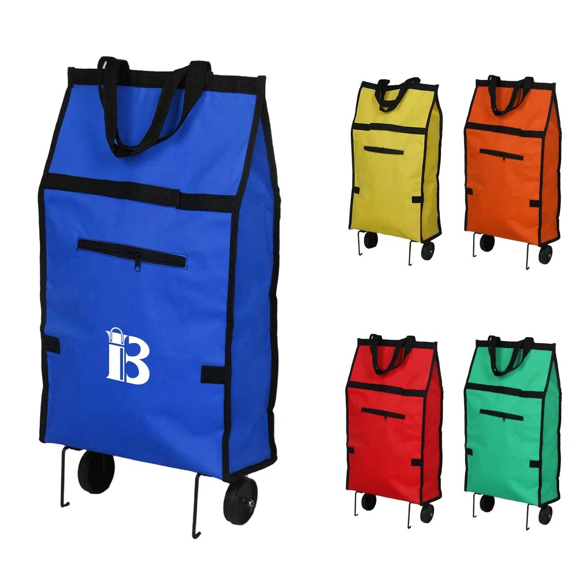 Collapsible Shoulder And Trolley Shopping Bag 1