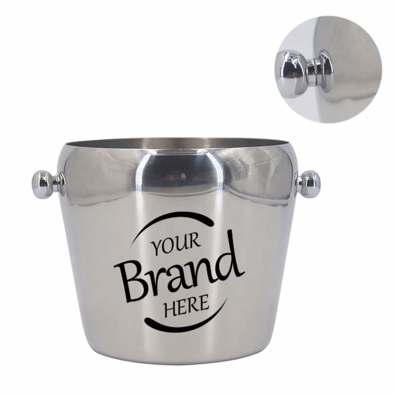 Stainless Steel Insulated Ice Bucket