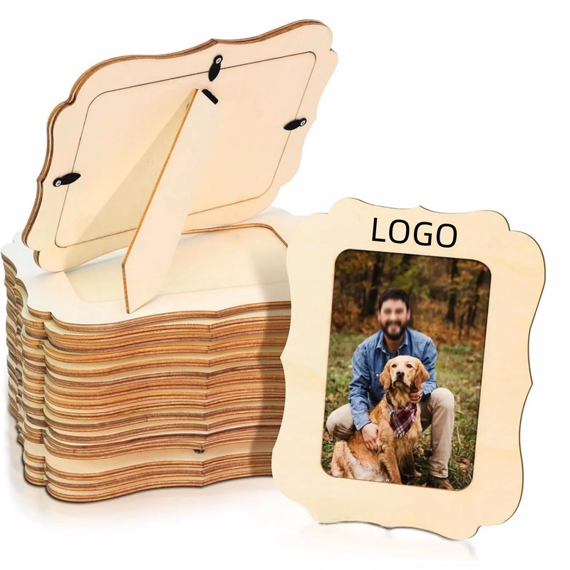 DIY Wooden Photo Frame Picture Display Stand
