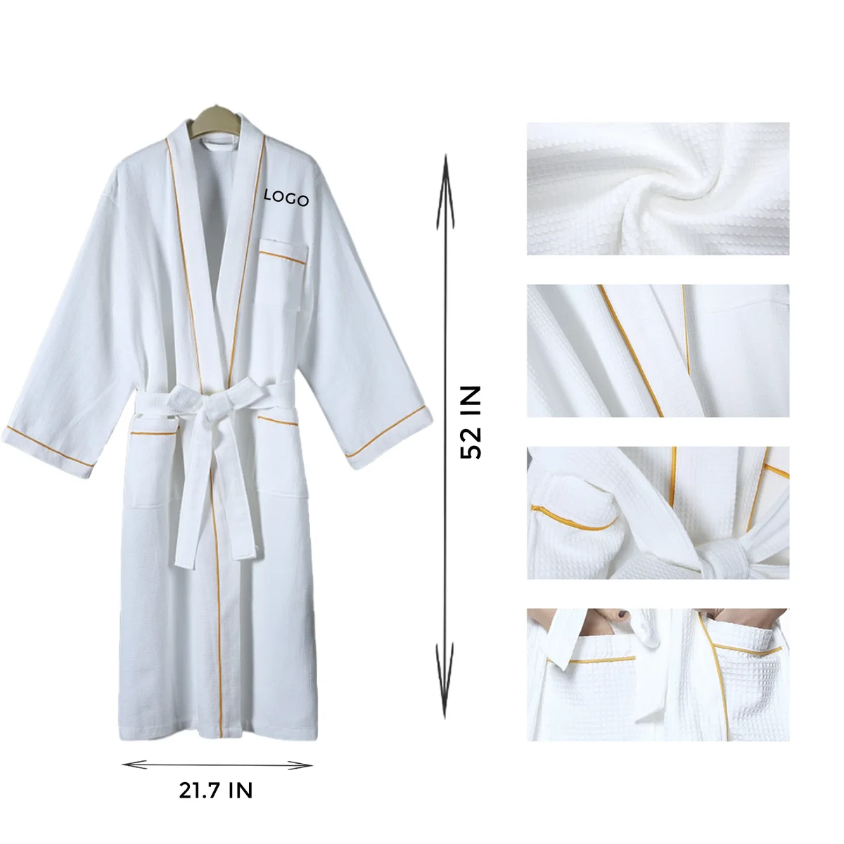 MOQ 10 PCS Cotton Bathrobe 1