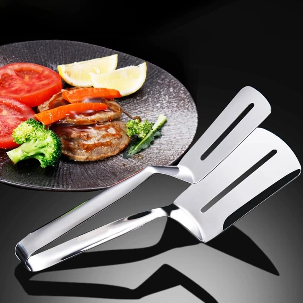 Stainless steel steak drain clip, custom kitchen gadget with logo imprint 1