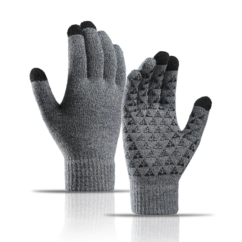 Knitted Touch Screen Gloves 1