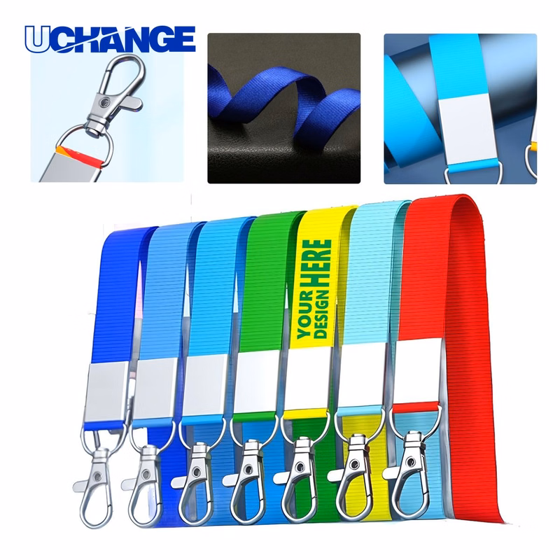 Customizable Lanyard with Metal Hook