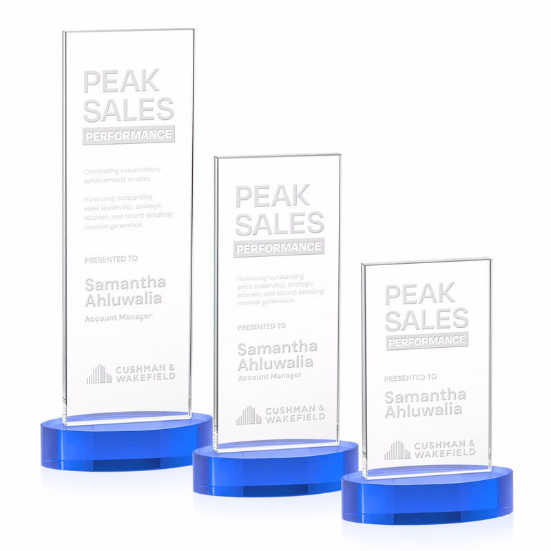 Heathrow Award on Alberton Base - Sky Blue