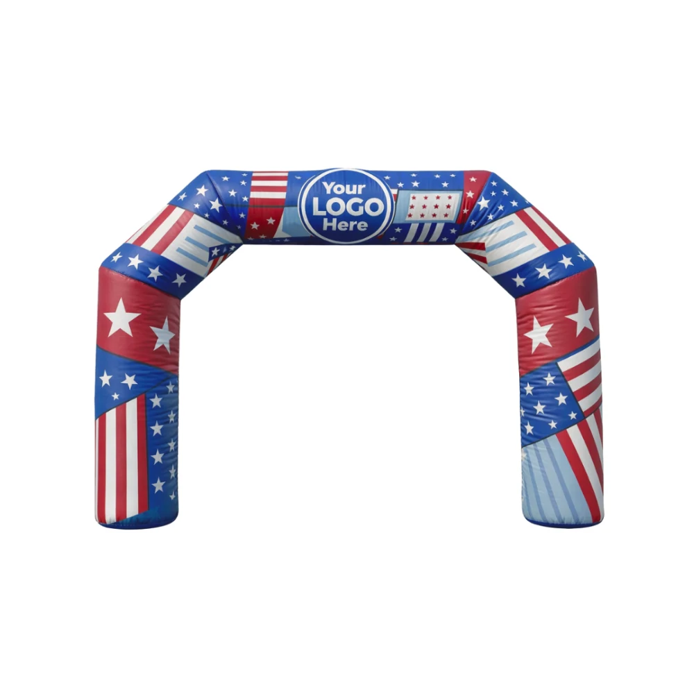 15' Cold Air Arch Hexagonal Digital Logo 1