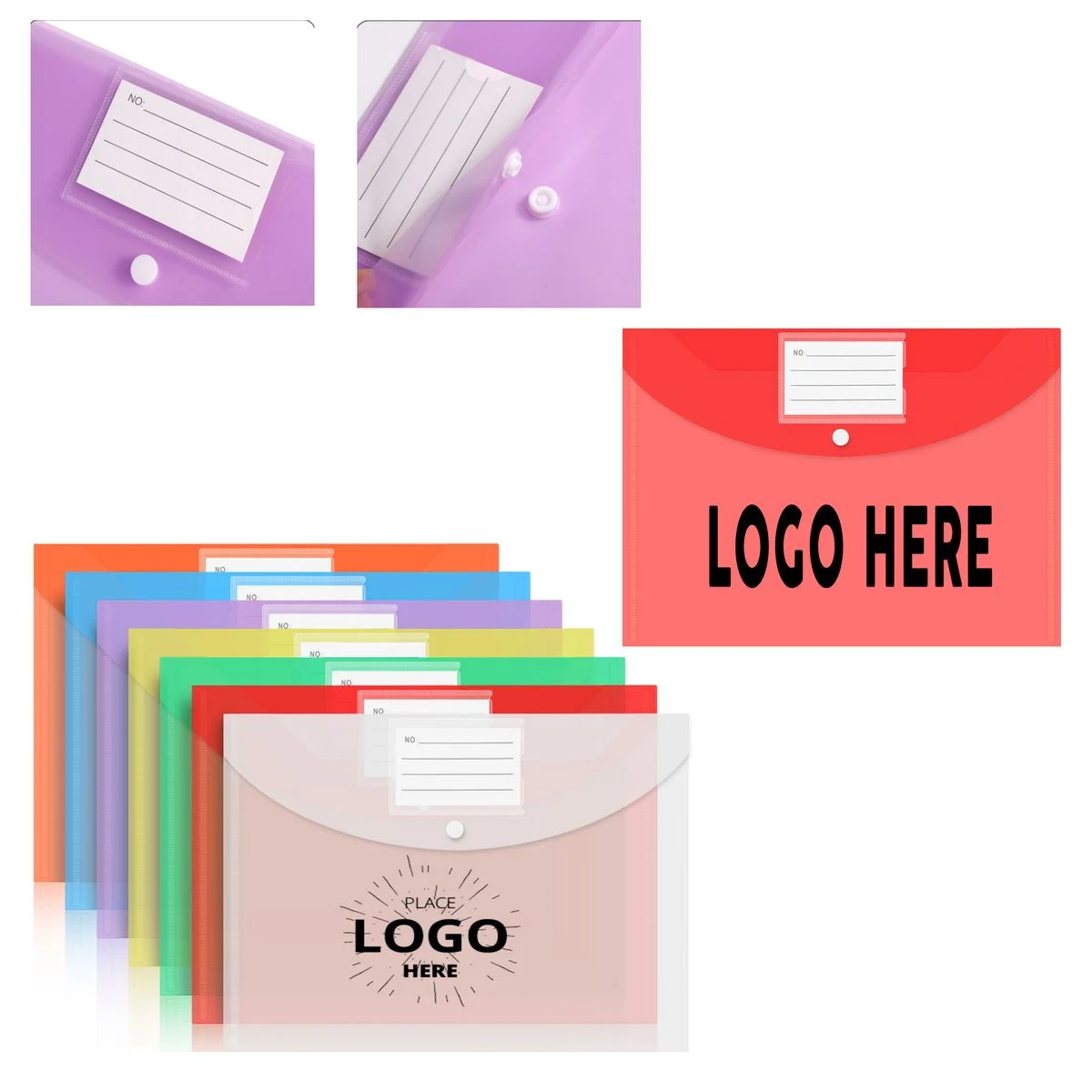 Waterproof Clear Document Bag With Premium PP Material 1