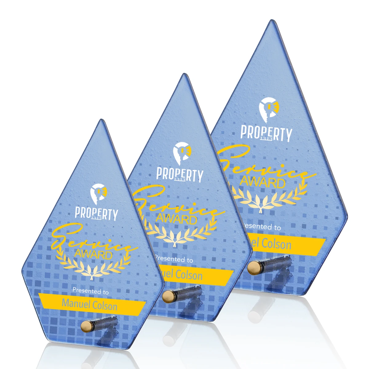 Atchison Blue Diamond VividPrint™ Award - Gold 1