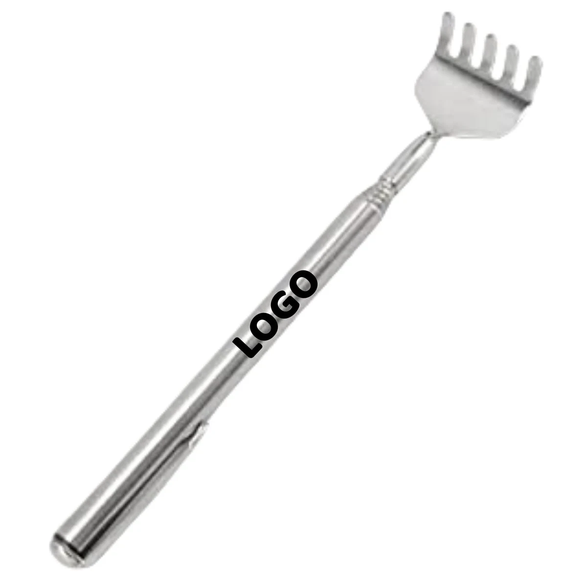Extendable Silver Back Scratcher For Gifts 1