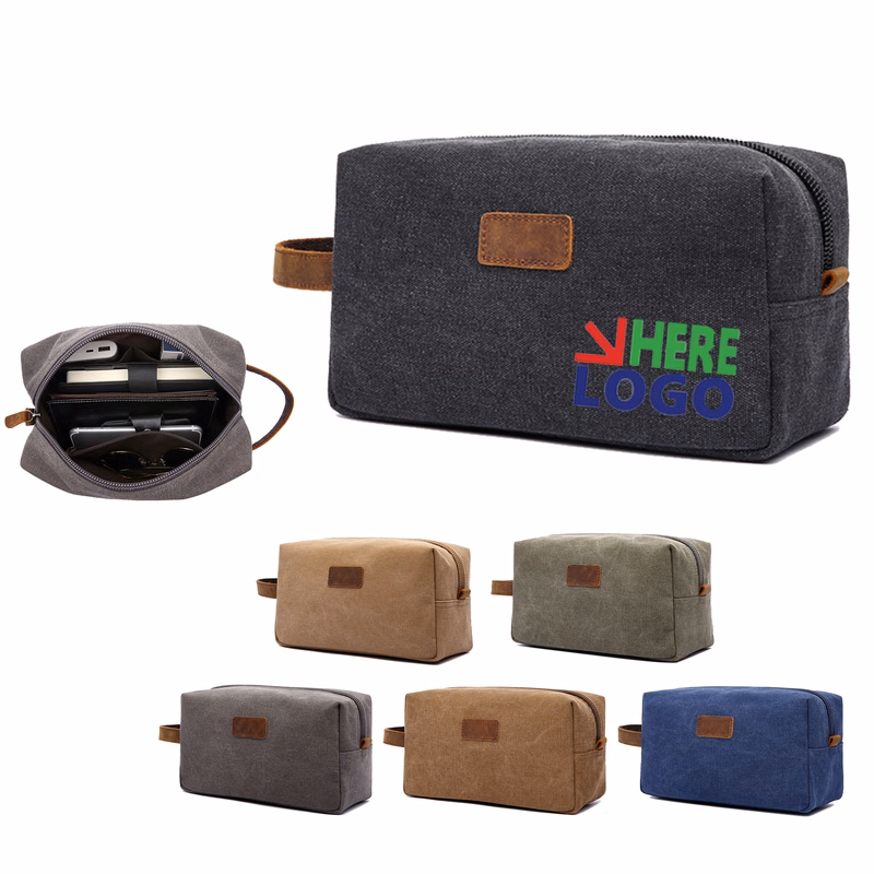 Clear PVC Travel Cosmetic Bag with Zipper
