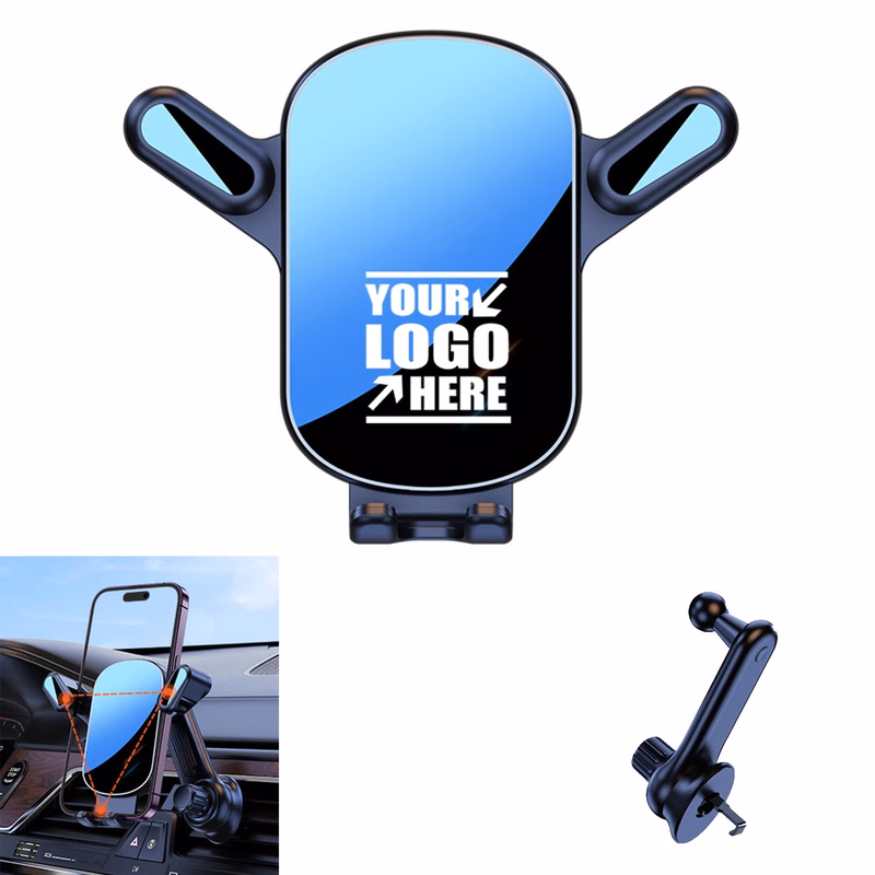 Mirror Car Air Vent Stand Phone Holder With Extended Hook