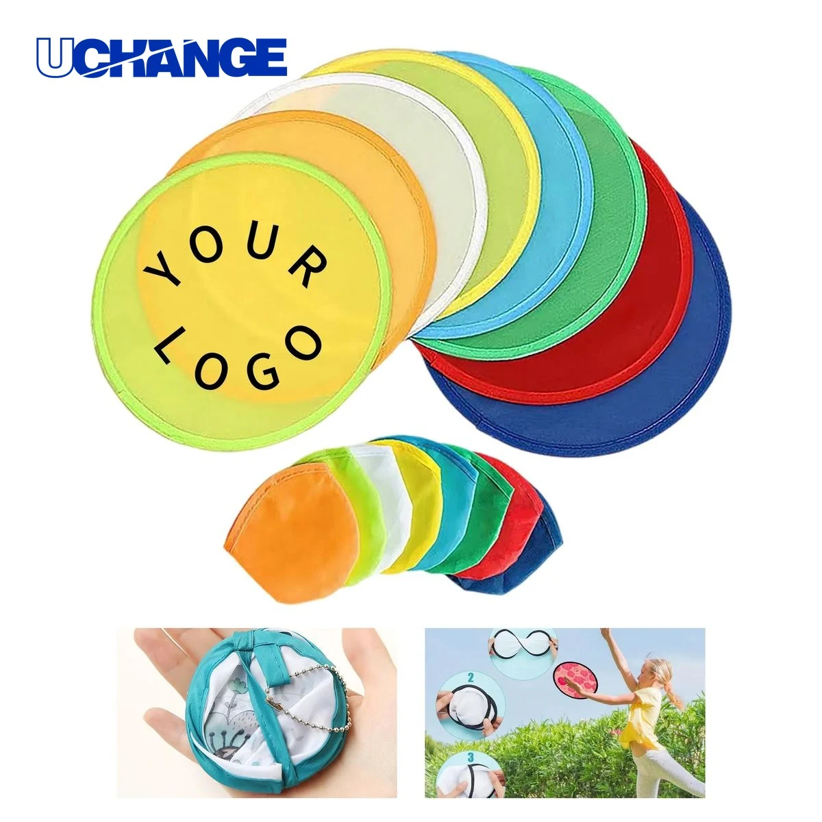 Nylon Flying Disc Cooling Fan 1