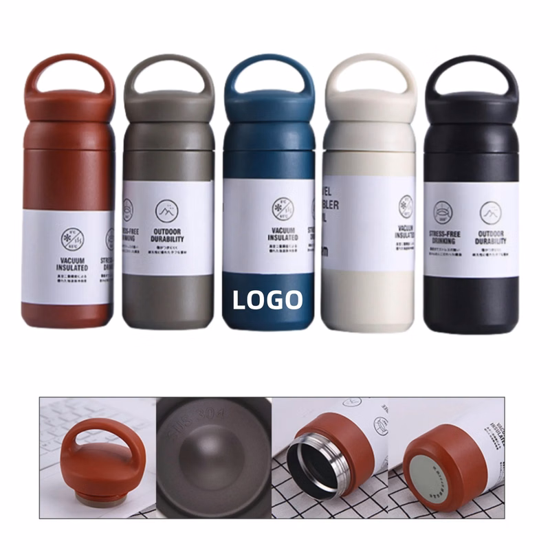 304 Stainless Steel Insulated Tumbler With Carry Handle Lid