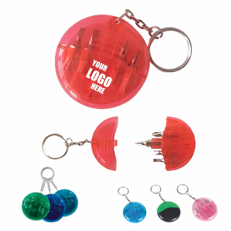 Mini 4-in-1 Screwdriver Tool Set with Keychain