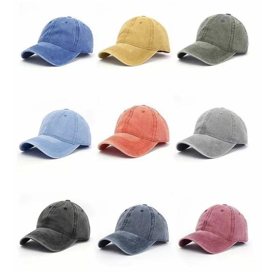 Washed Old Solid Vintage Hat 1
