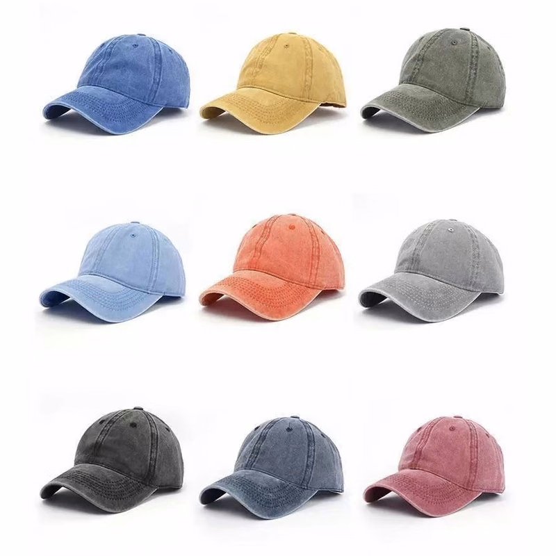 Washed Old Solid Vintage Hat