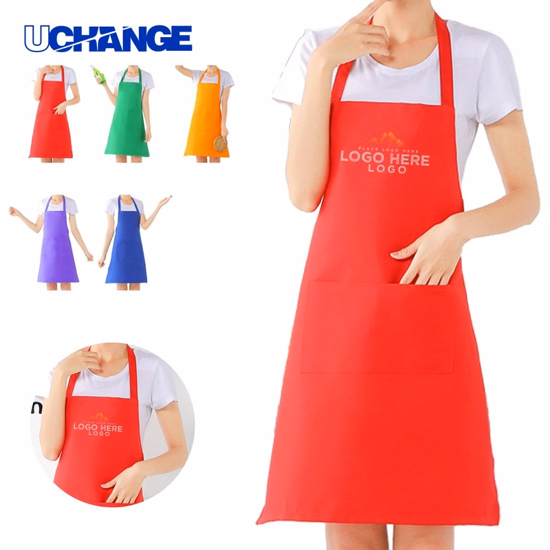 Butcher Apron with Multiple Pockets