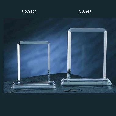 Crystal Rectangular Award 1