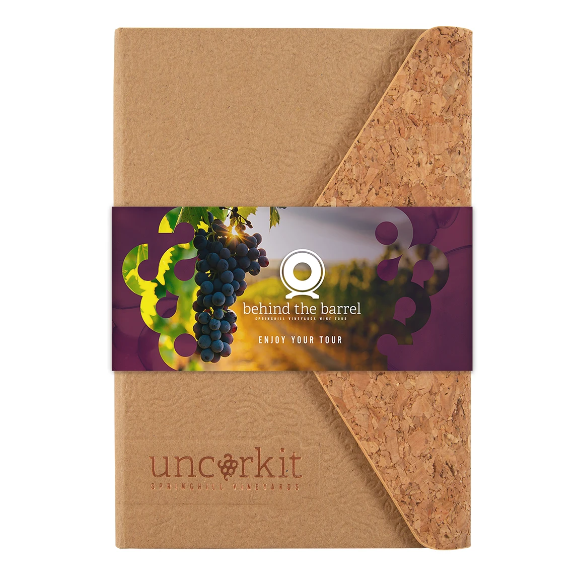 Cork & Craft Journal w/ Graphic Wrap 1