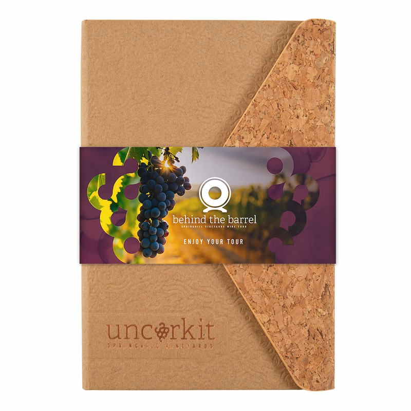 Cork & Craft Journal w/ Graphic Wrap