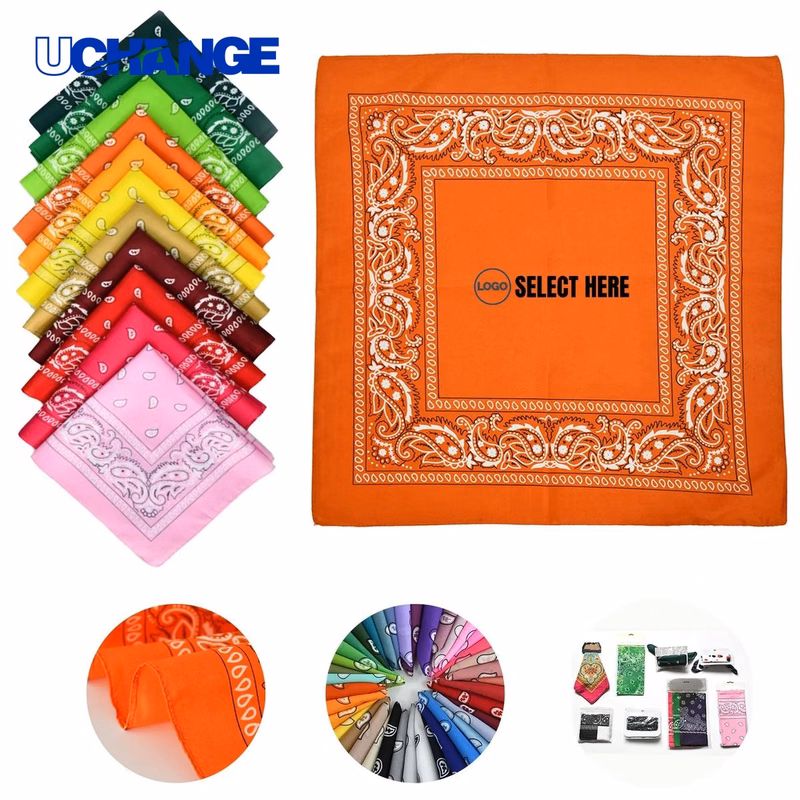 Cotton Square Bandana Headwear