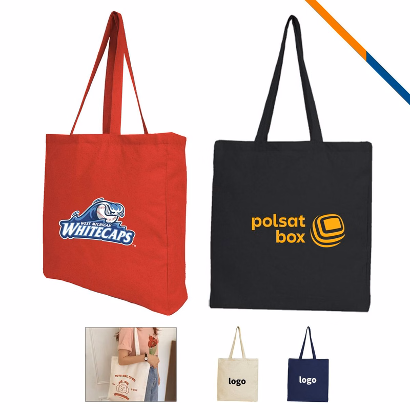 Shea Gusseted 6 Oz Cotton Tote
