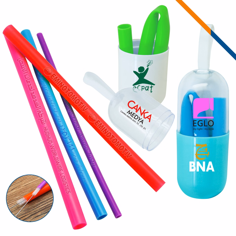 Quaff Silicone Straw Small