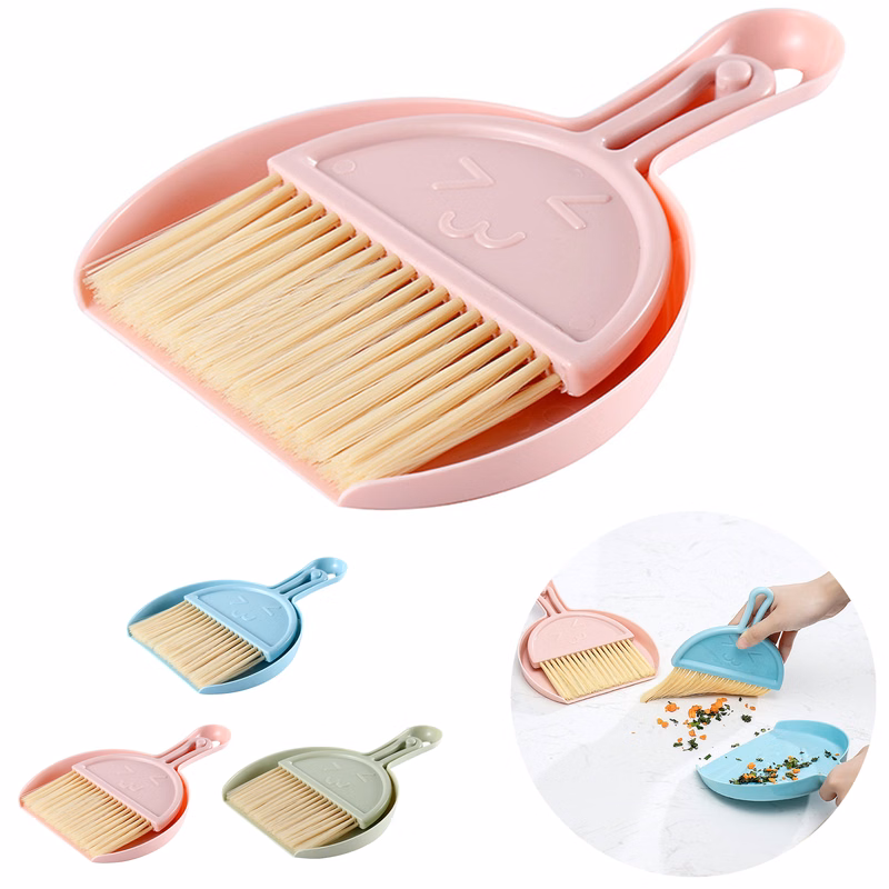 Small Broom and Dustpan Set for Home