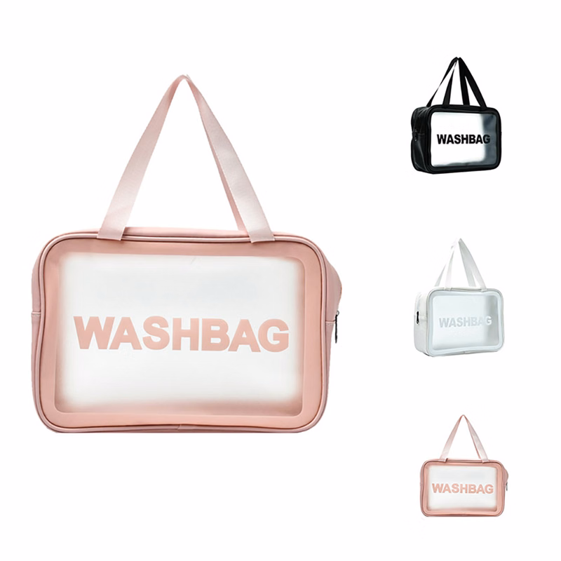 Matte Translucent Toiletry Bag