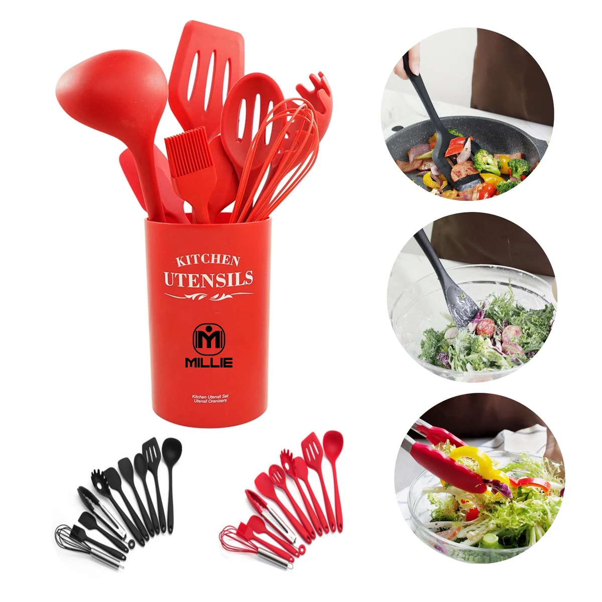 Silicone Kitchenware 11 Piece Set 1
