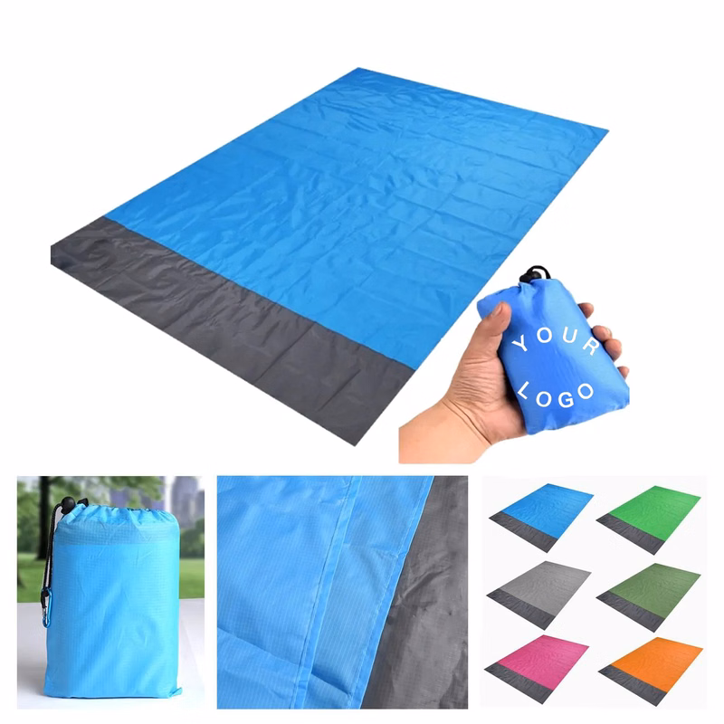 Foldable Waterproof Picnic Mat With Ground Pegs