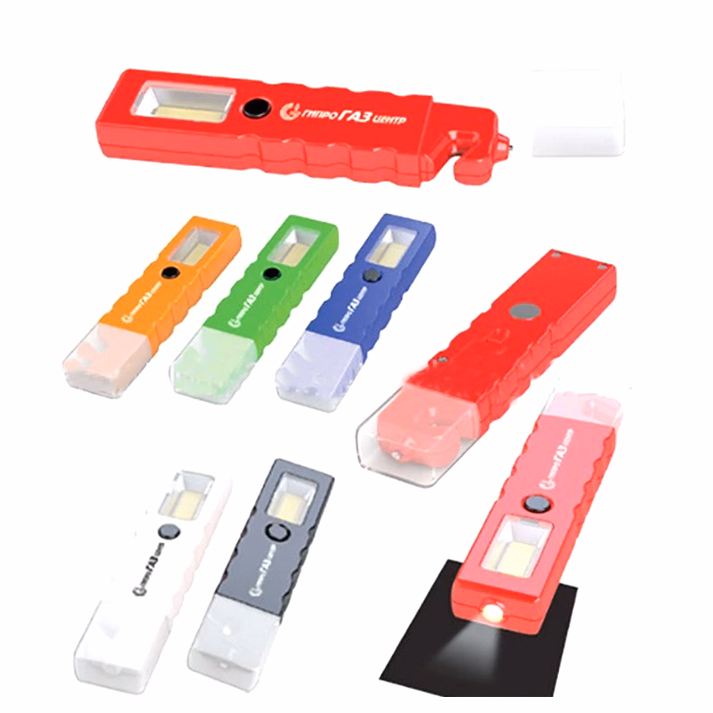 4-in-1 COB Emergency Tool with Hammer Torch