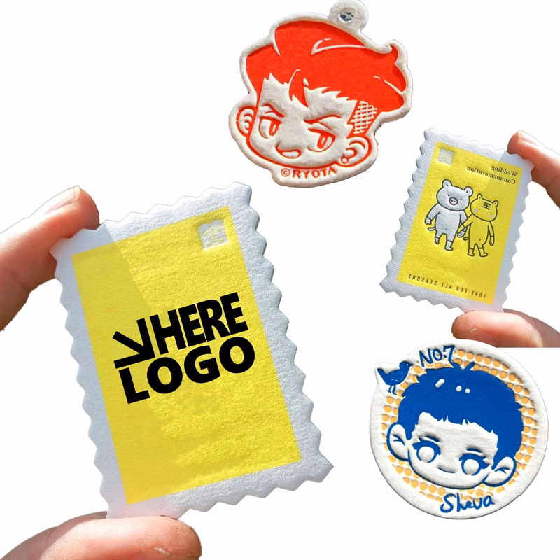 2" Paper Pins Personality Badges  MOQ 10