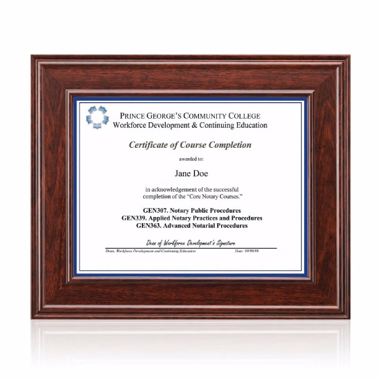 Calthrop Certificate Holder