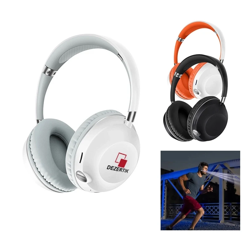 Wireless Bluetooth Flashlight Headset 1