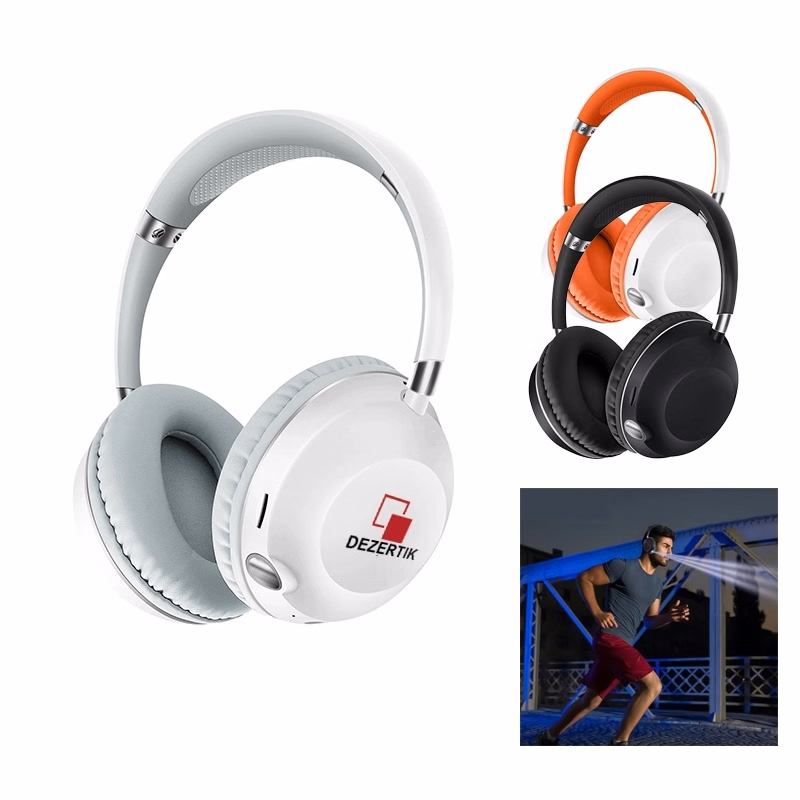 Wireless Bluetooth Flashlight Headset
