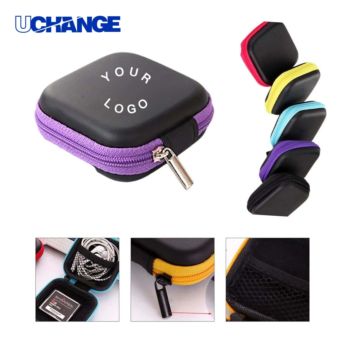 EVA Storage Case for Earphones and Cables Organizer 1