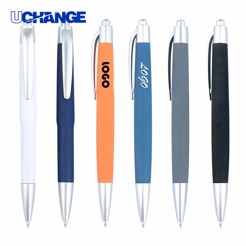 Customizable Color Spray Glue Ballpoint Pen for Promo