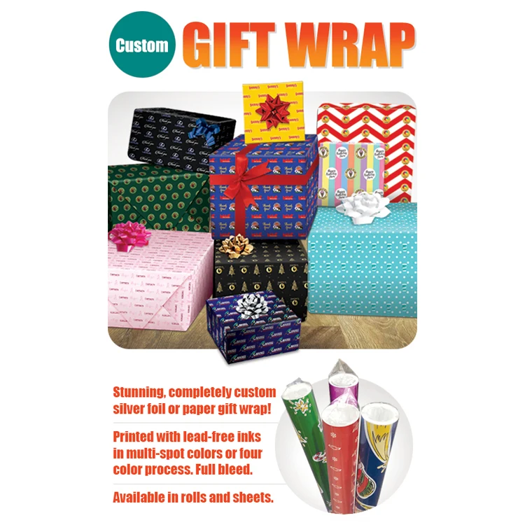 30" x 180" Gift Paper Rolls 1