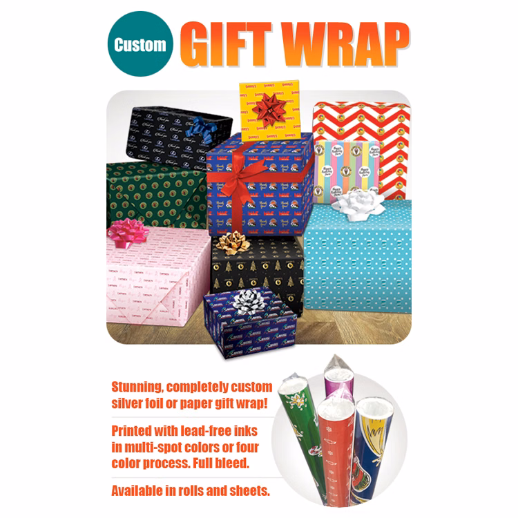 30" x 180" Gift Paper Rolls