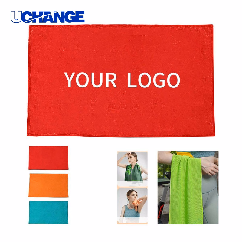 Microfiber Rally Towel with Logo Print