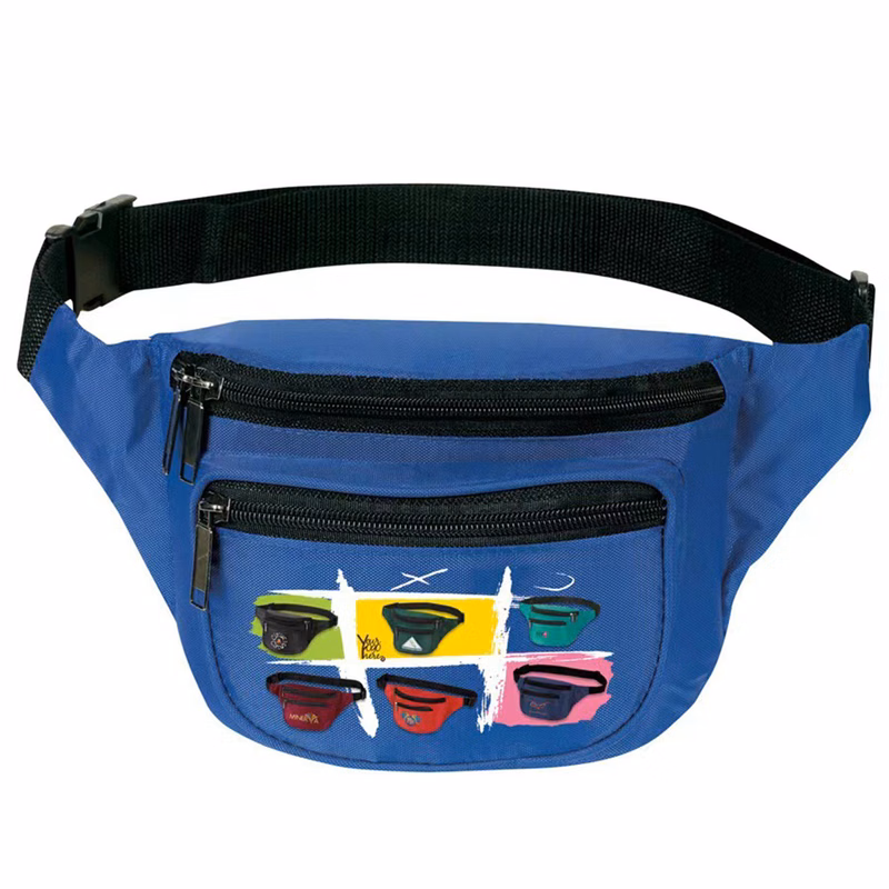 3 Zippered Pocket Fanny Pack