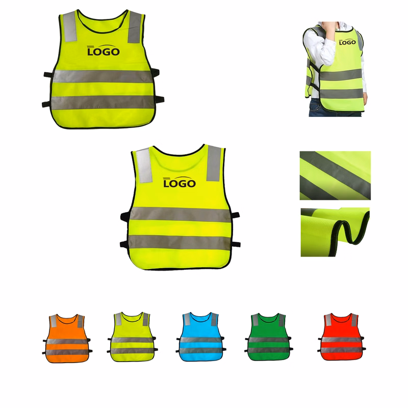 MOQ50 Kids Reflective Safety Vest