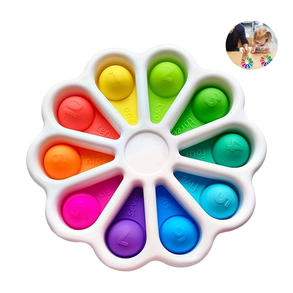 Flower Fidget Toys Sensory Simple Dimple 1