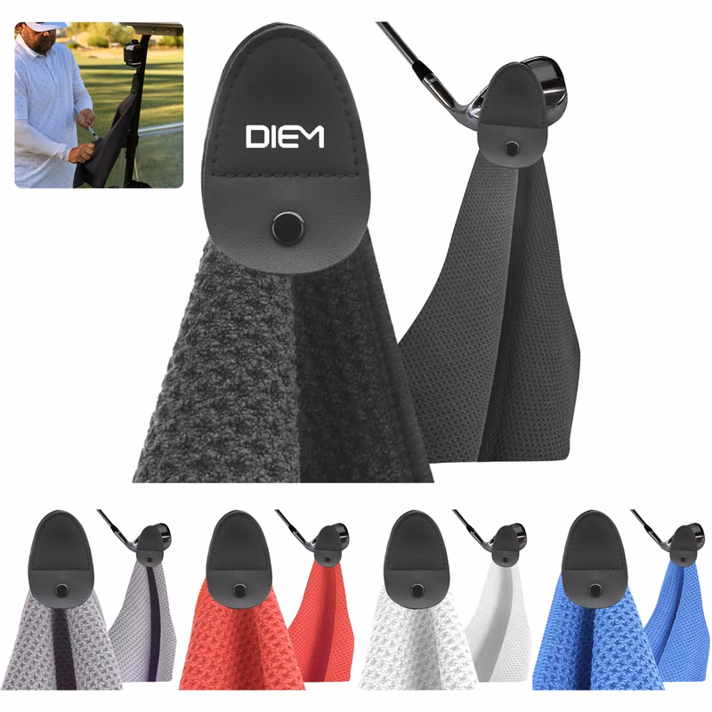 Magnetic Microfiber Golf Towel