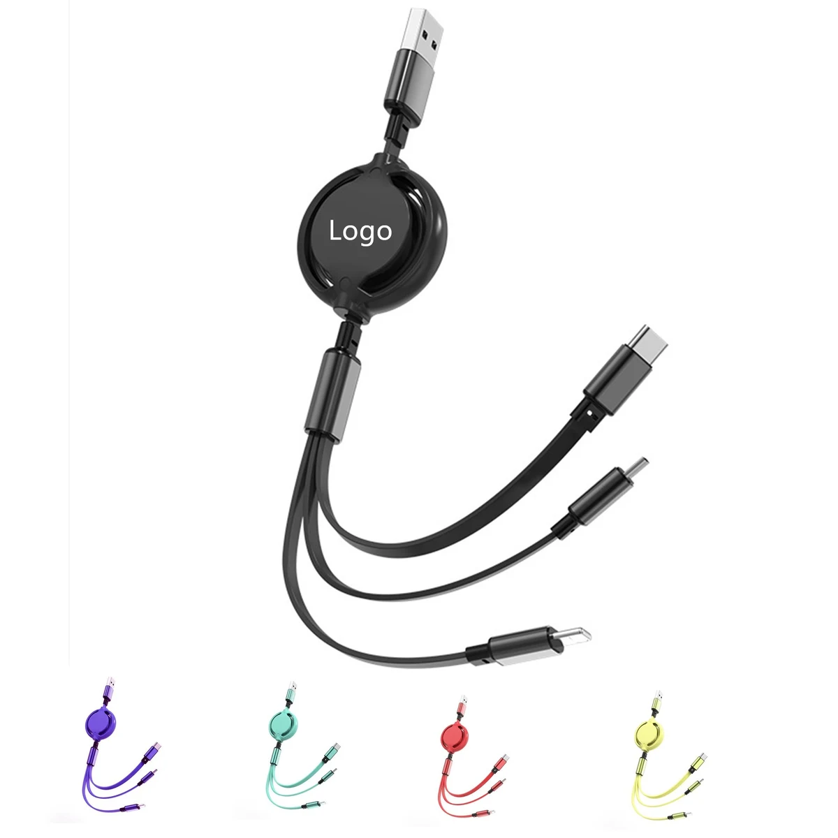 3in1 Retractable Cable 1
