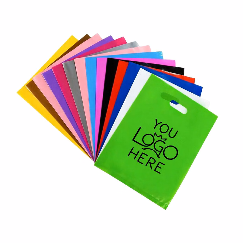 Die Cut Merchandise Plastic Bag