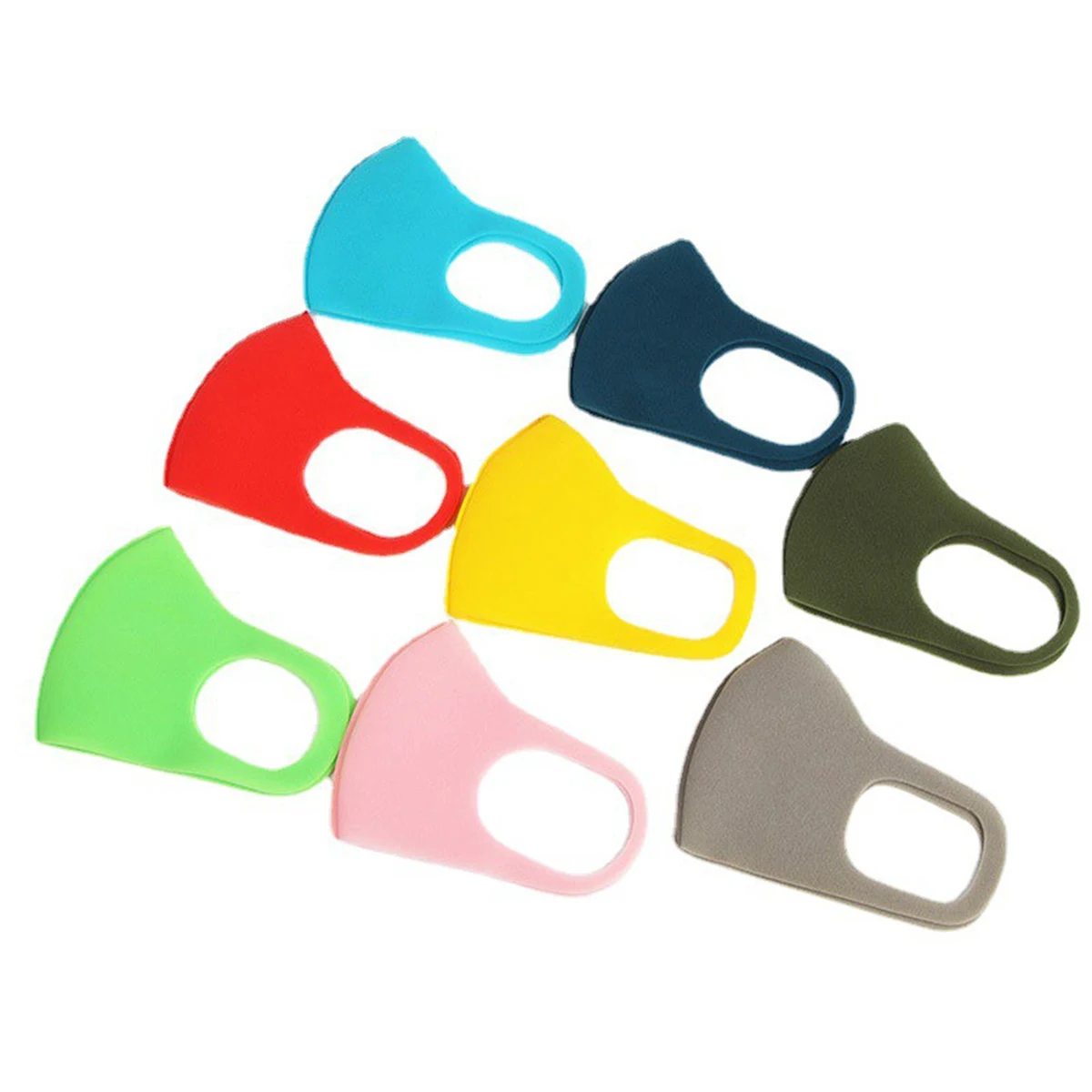 Adjustable Ice Silk Polyester Masks 1